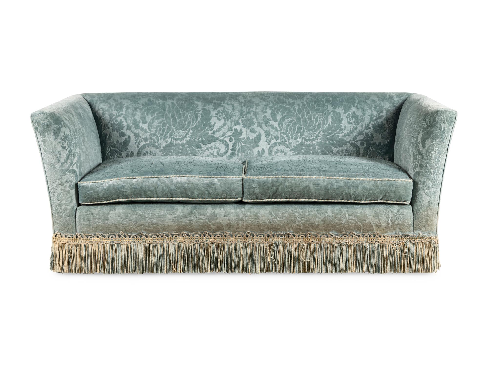 A Contemporary Custom Upholstered Sofa