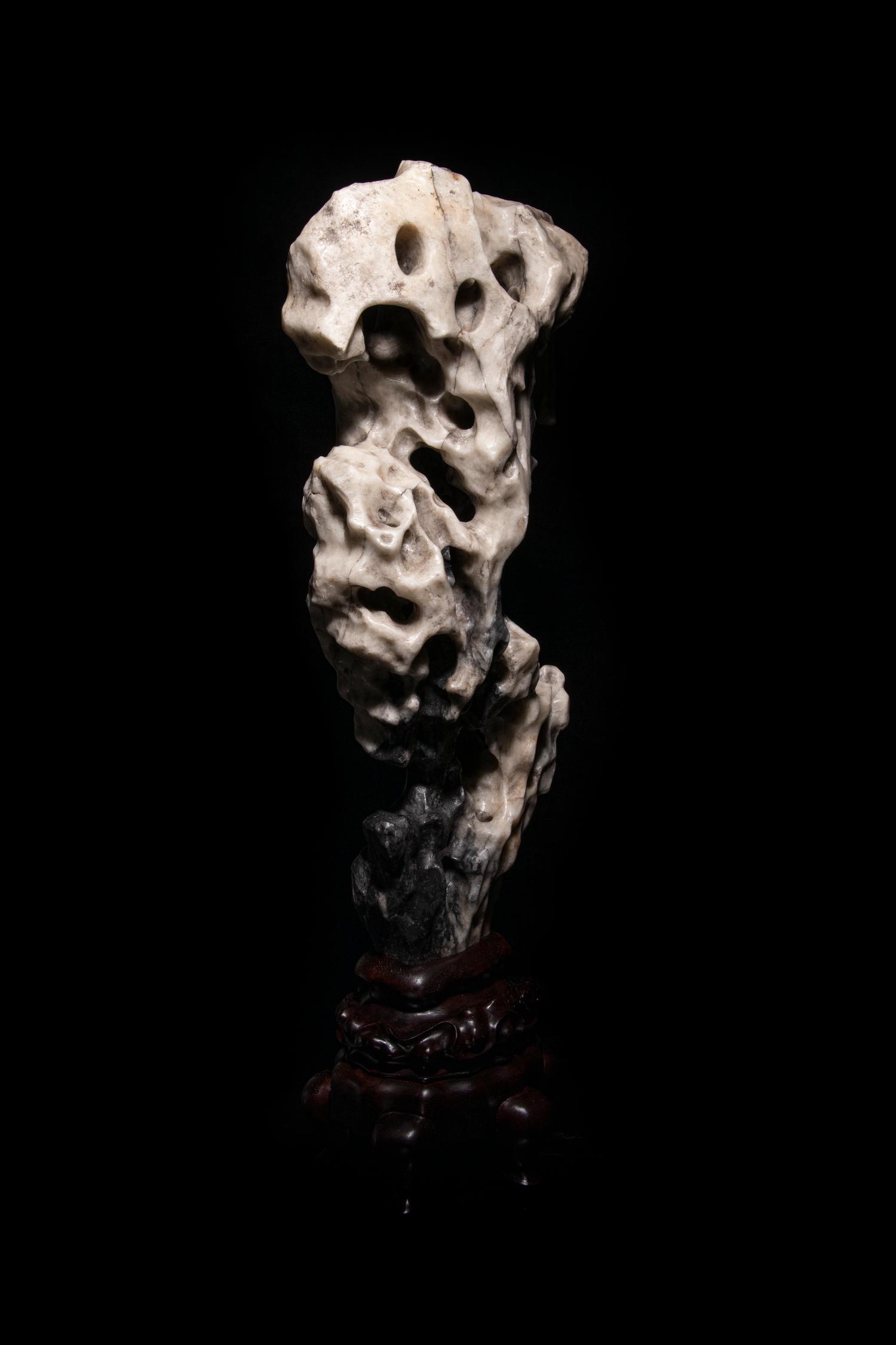 A Chinese Taihu Scholar's Rock