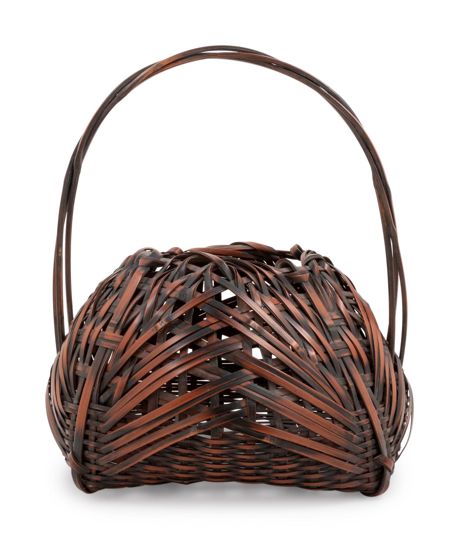 A Bamboo Flower Arranging Basket