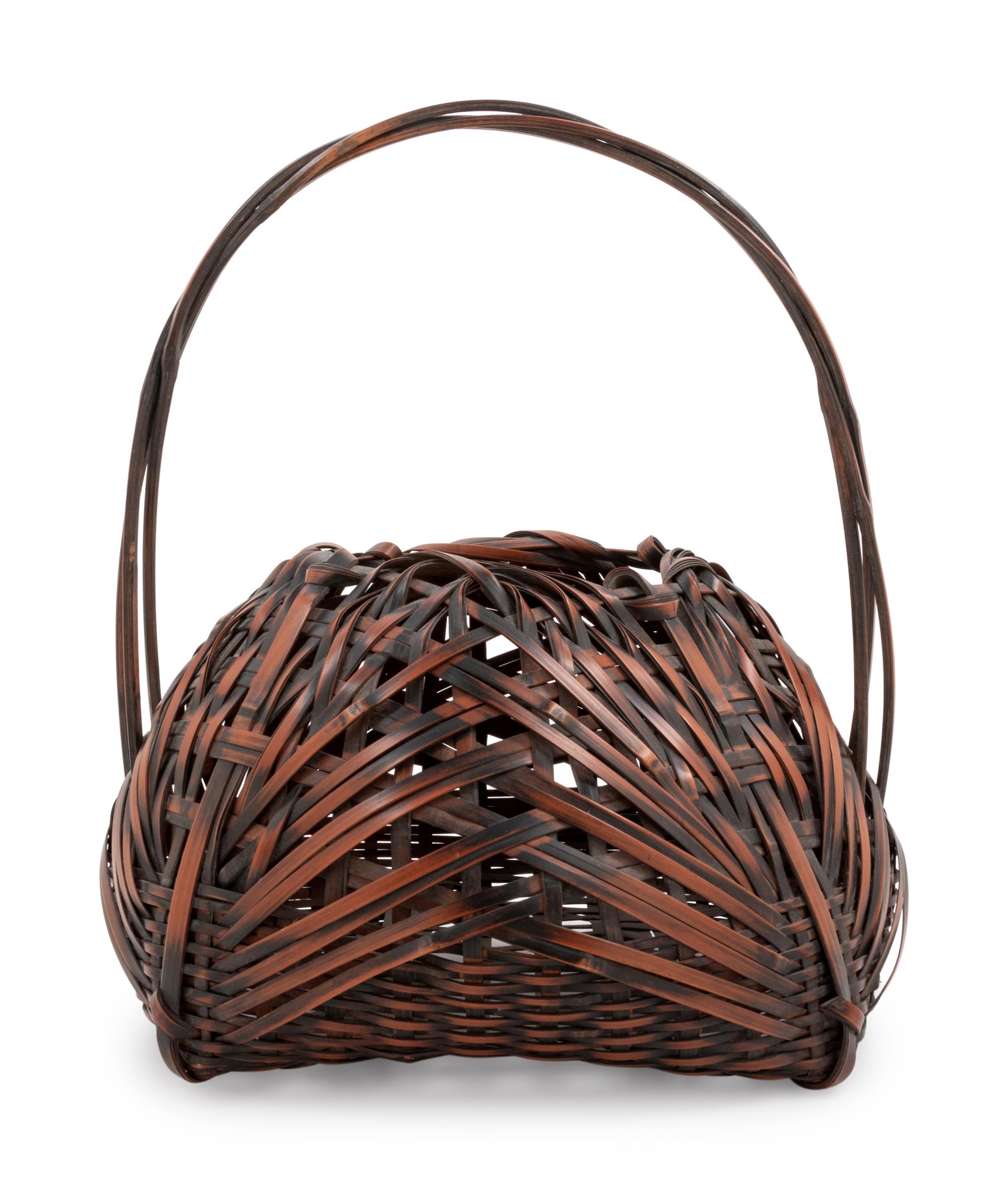 A Bamboo Flower Arranging Basket