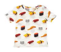 Jean Paul Gaultier, Maille Top With Samurai Imagery and Issey Miyake Pleats Please "Sushi" T-Shirt & "Sushi" Travel Kit, F/W 2009