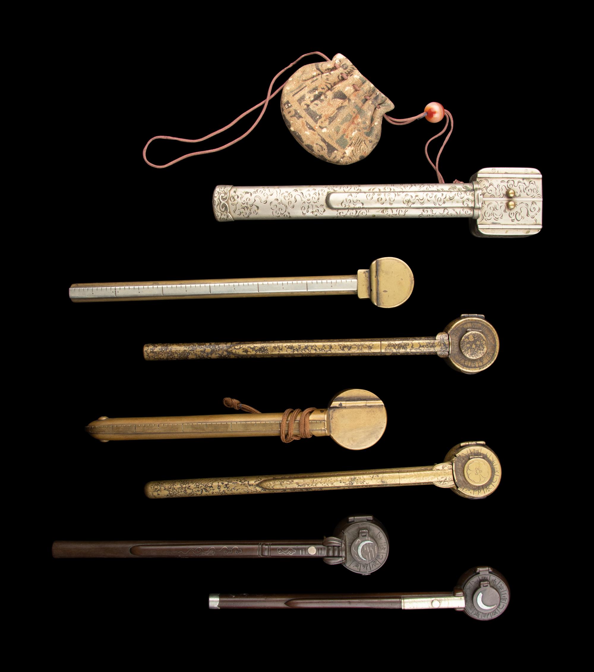 Seven Japanese Portable Writing Sets, Yatate