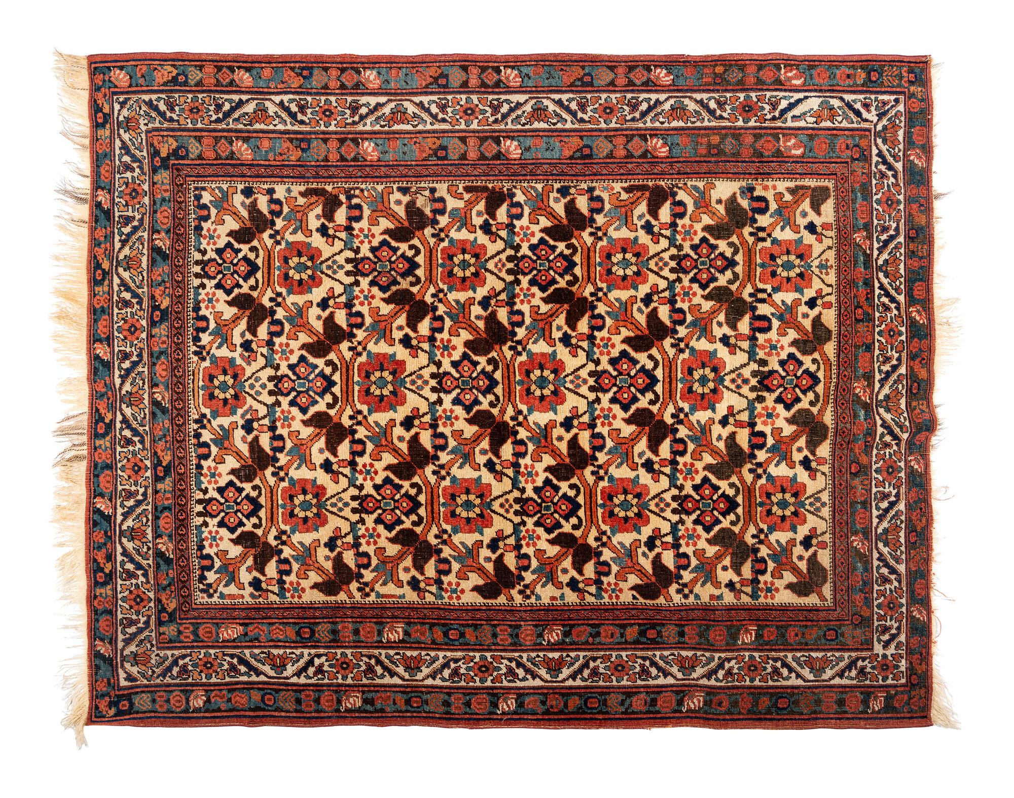 A Heriz Wool Rug