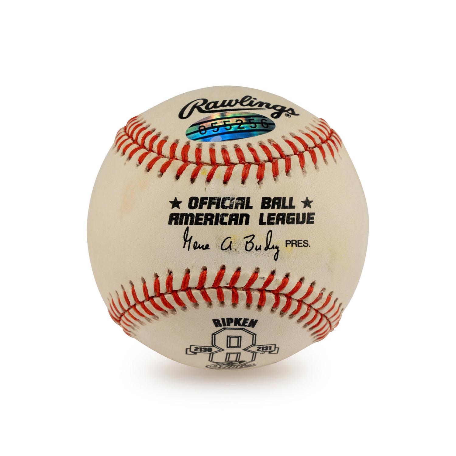 A Group of Hall Of Fame Signed Autograph Baseballs (Beckett Authentication Services)