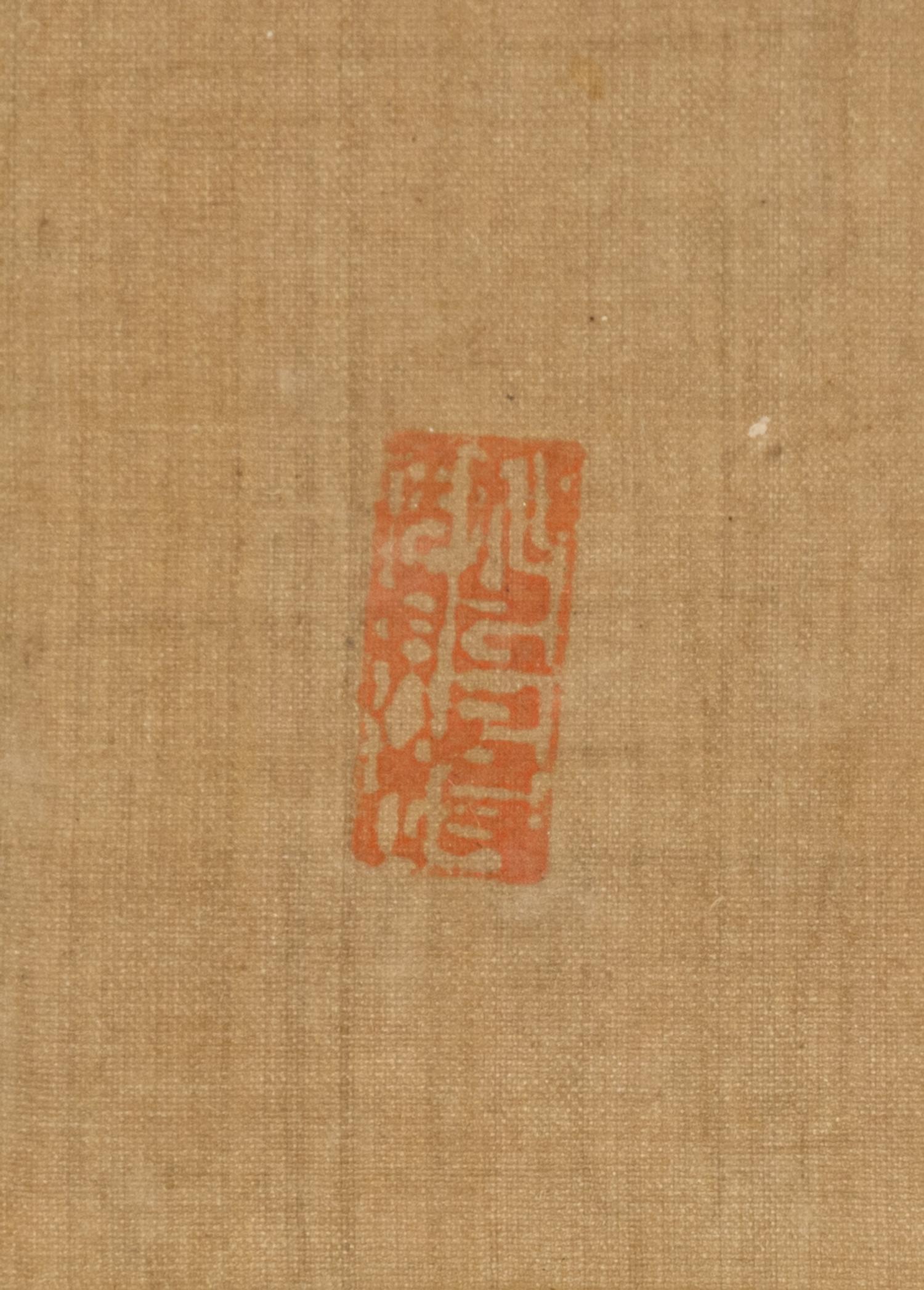 Five Chinese Ink and Color on Silk Paintings