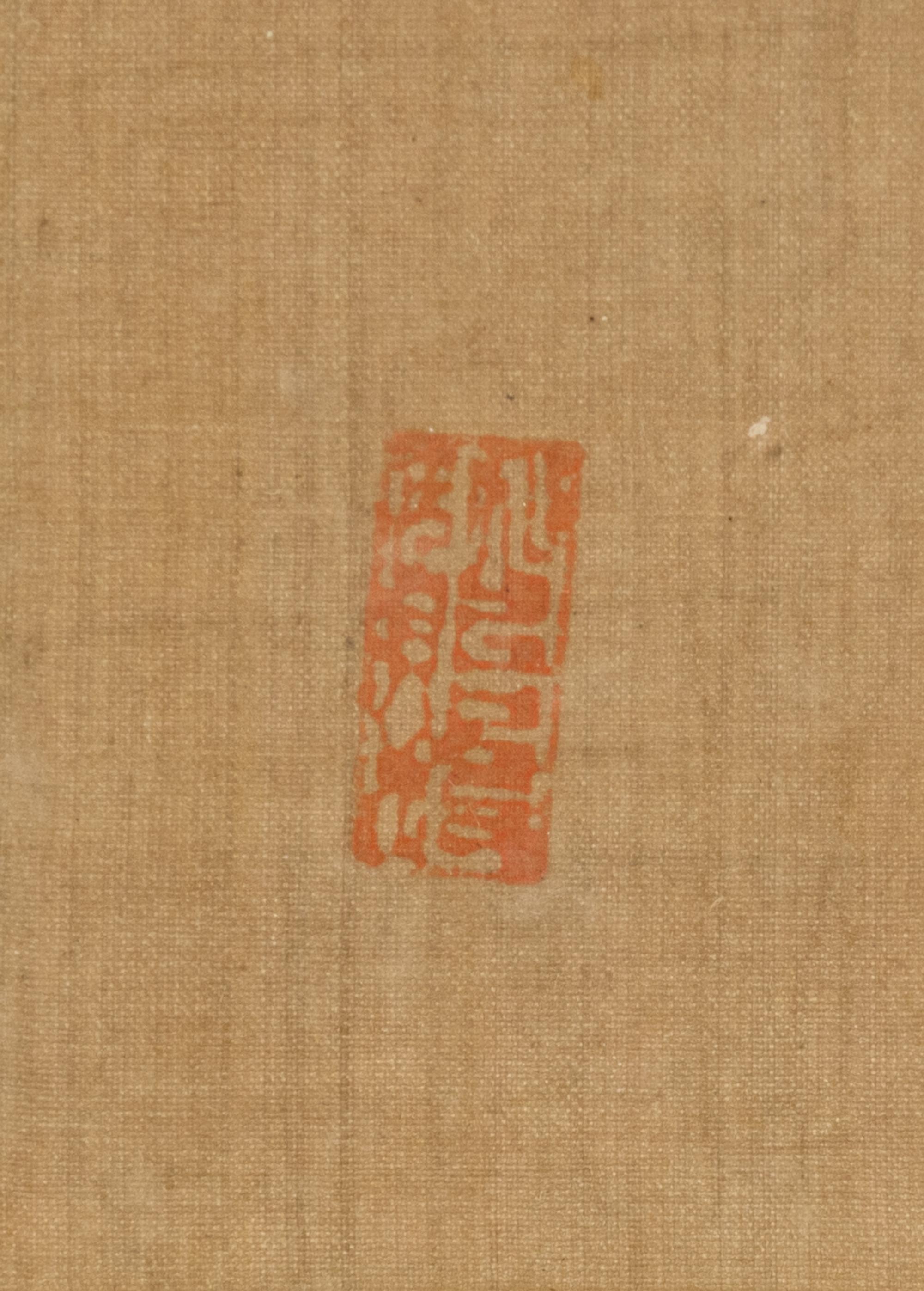 Five Chinese Ink and Color on Silk Paintings