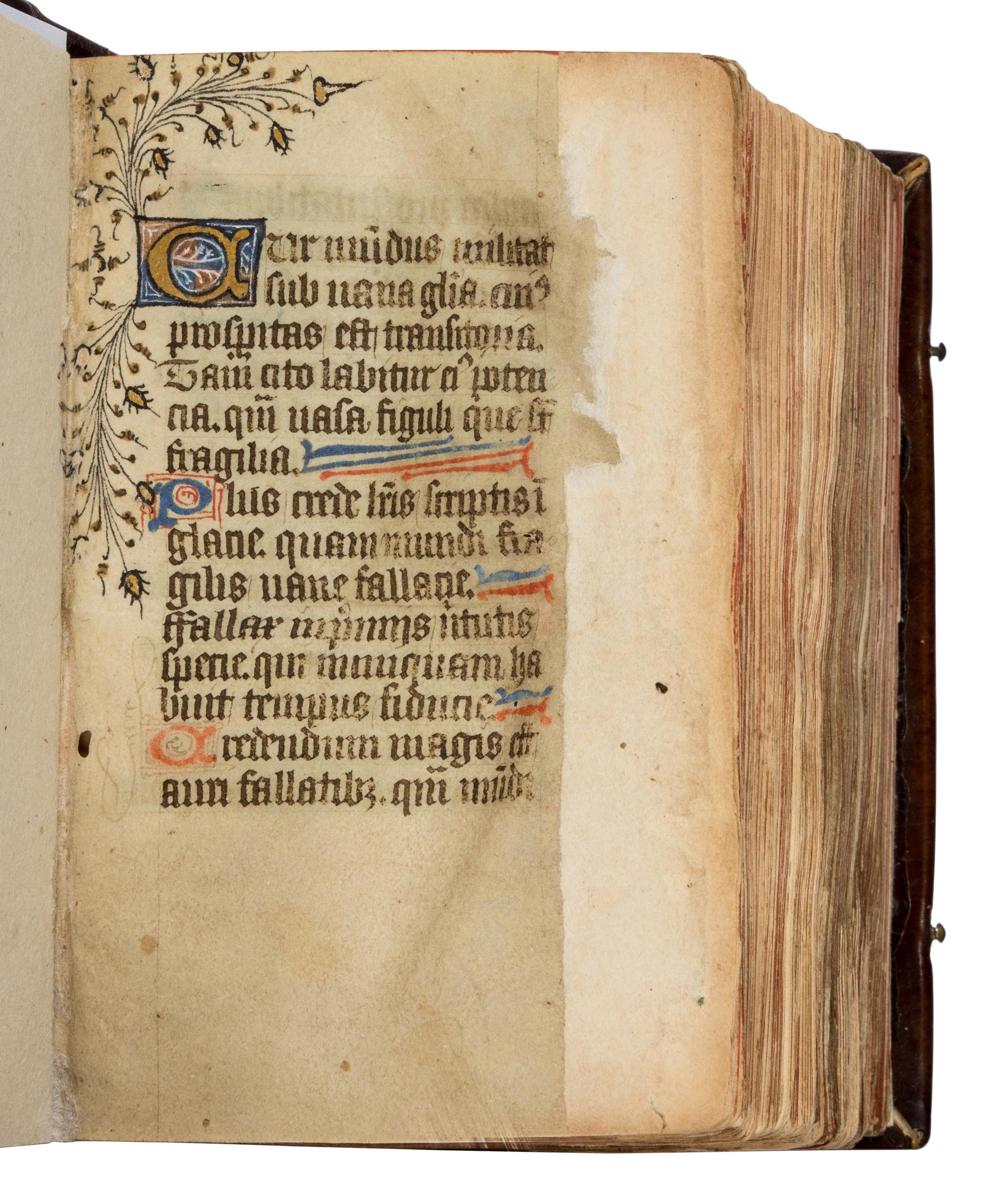FOLLOWER OF HERMAN SCHEERE (active London, c. 1405-1425) Psalter, Use of Sarum, in Latin, illuminated manuscript on parchment [England, London, c. 1425-35]