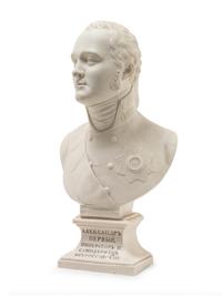 A Bisque Porcelain Bust
