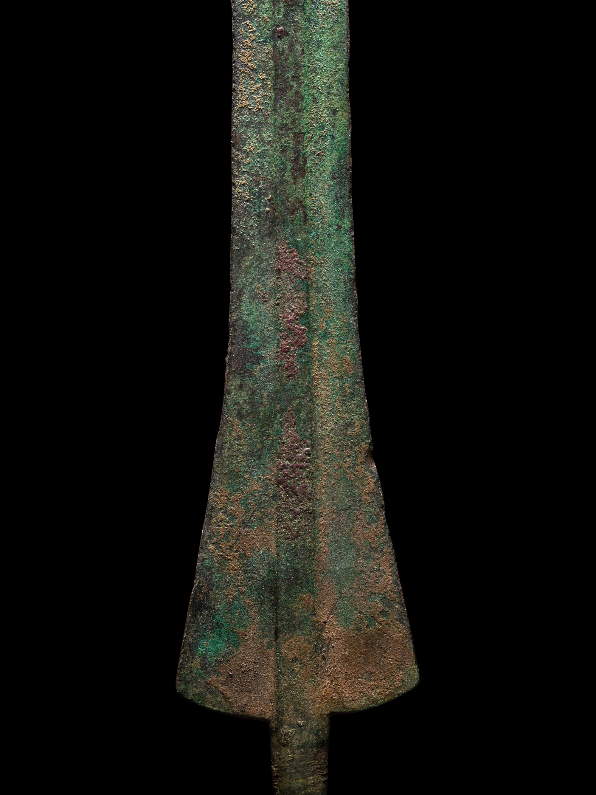 A Luristan Bronze Spear Head