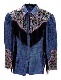 Five Satin-fringe Rodeo Tops