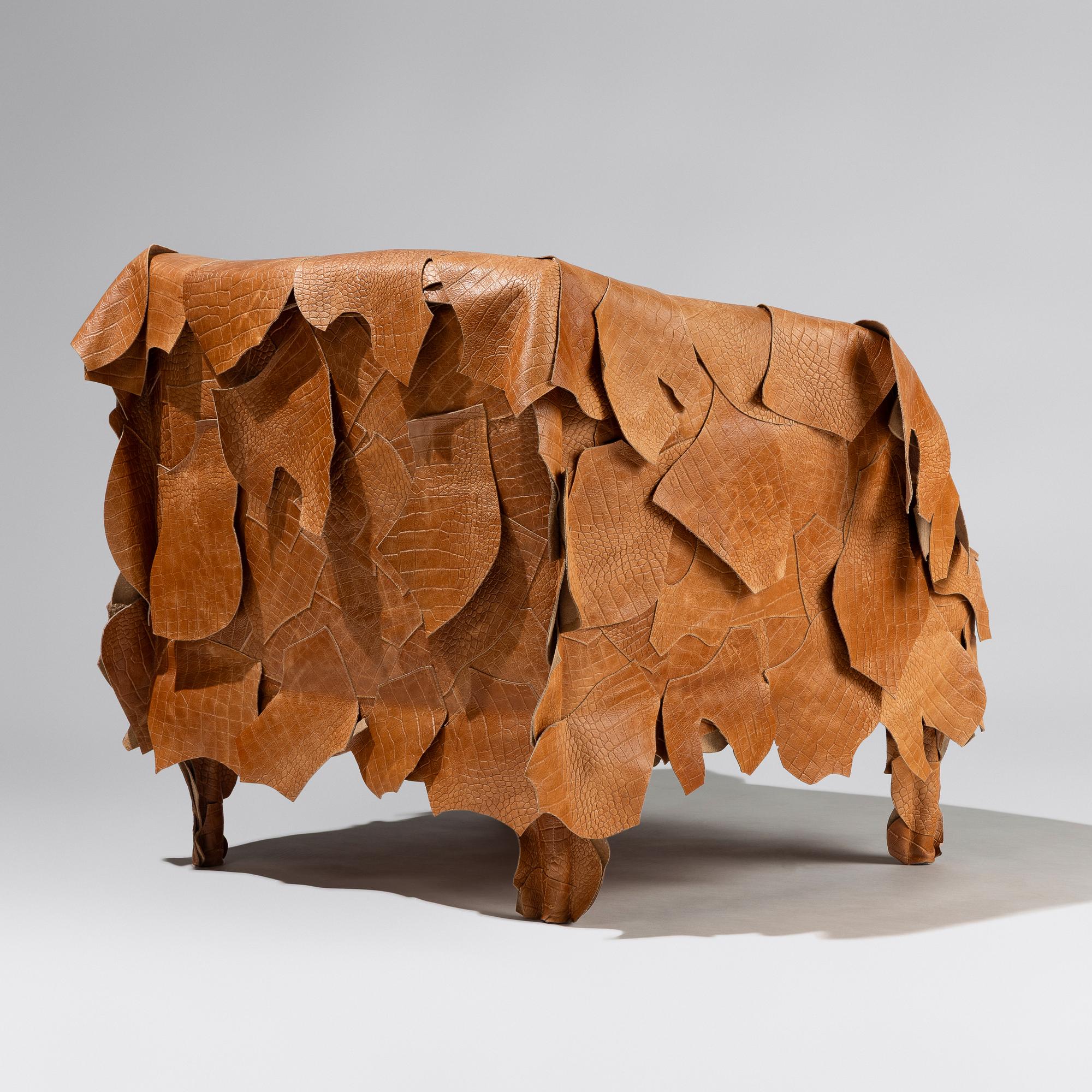 Leatherworks armchair, 2007 Edra, Italy