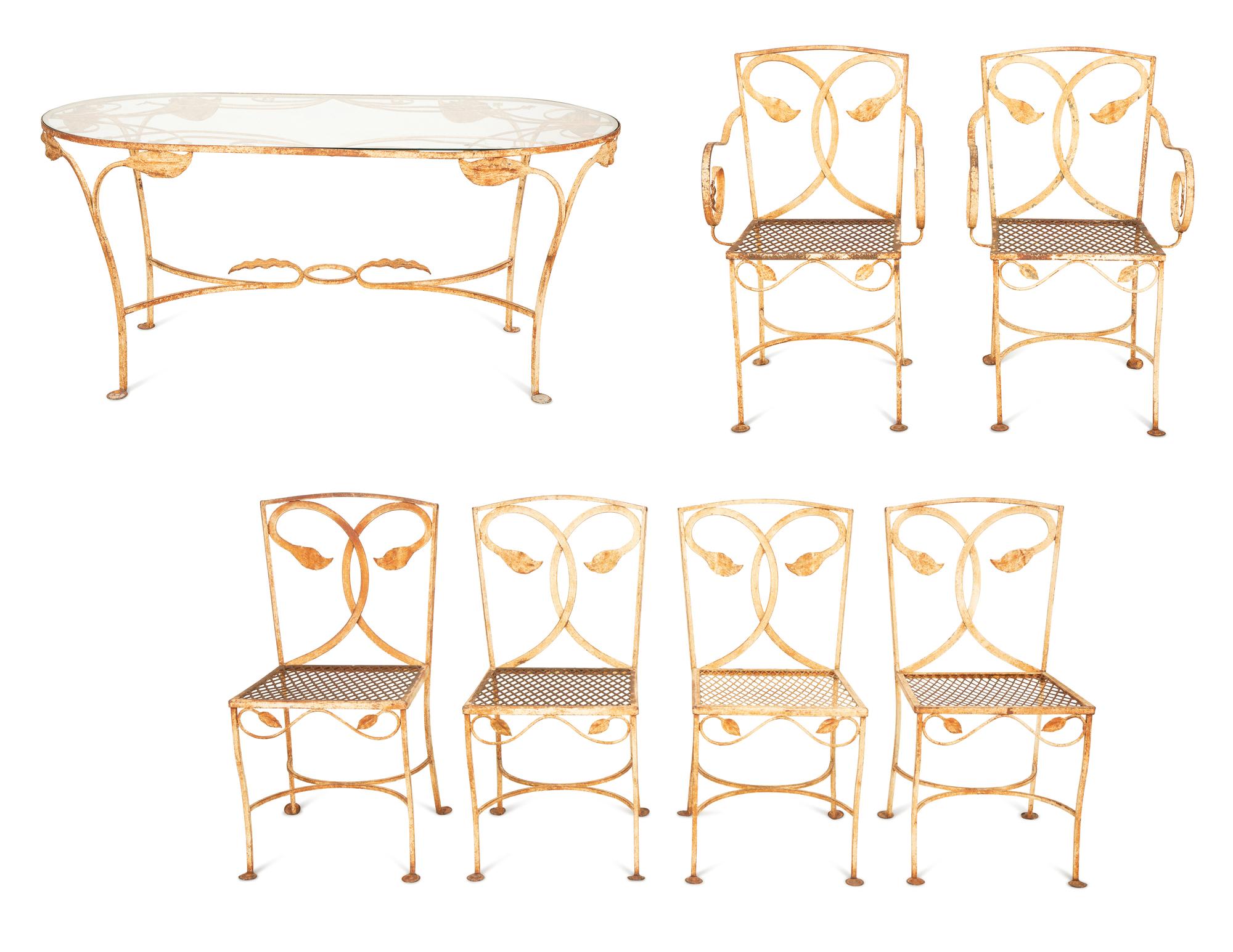 A Salterini Seven-Piece Patio Set