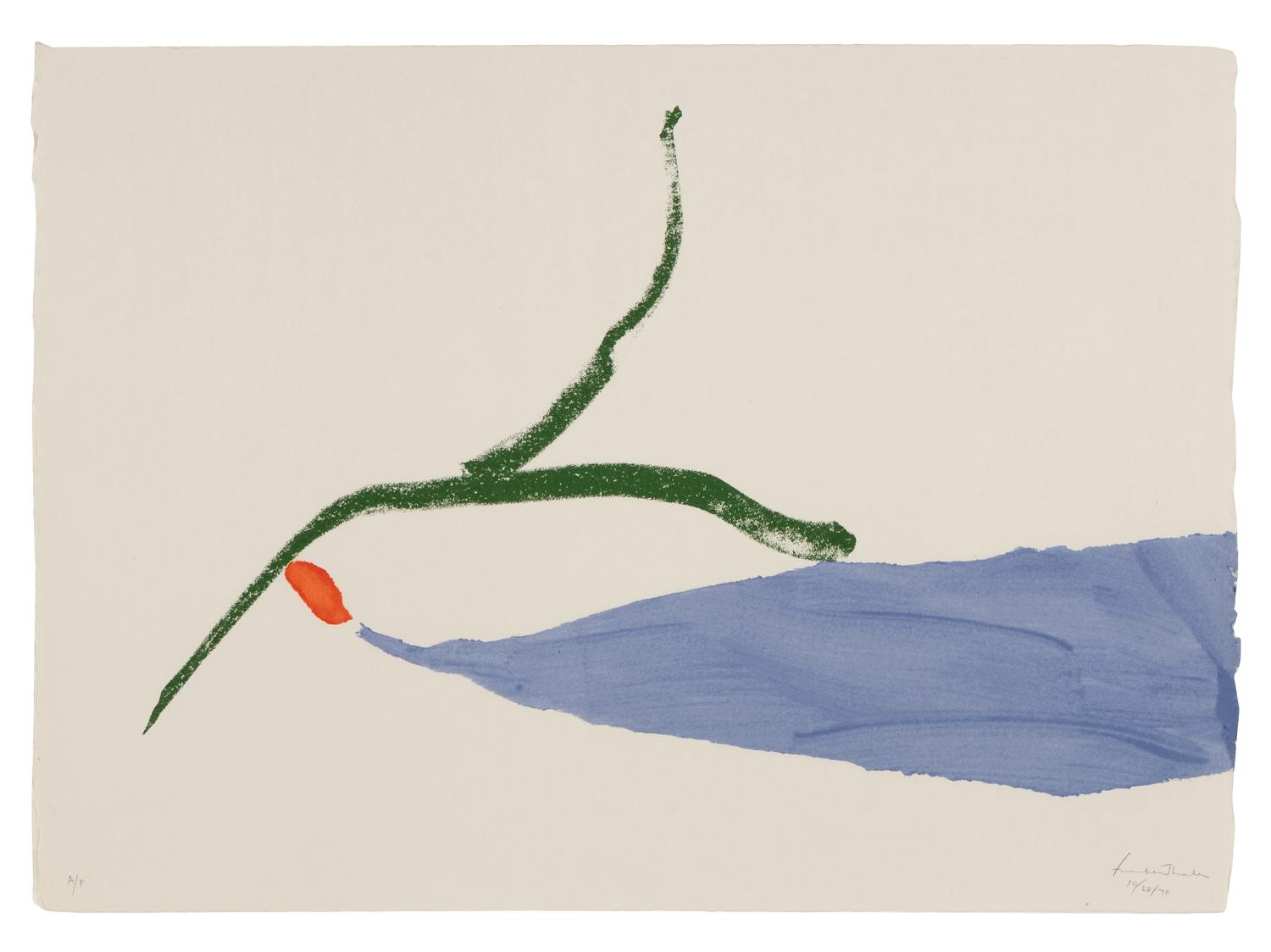 A Little Zen ( from Four Pochoirs ), 1970
