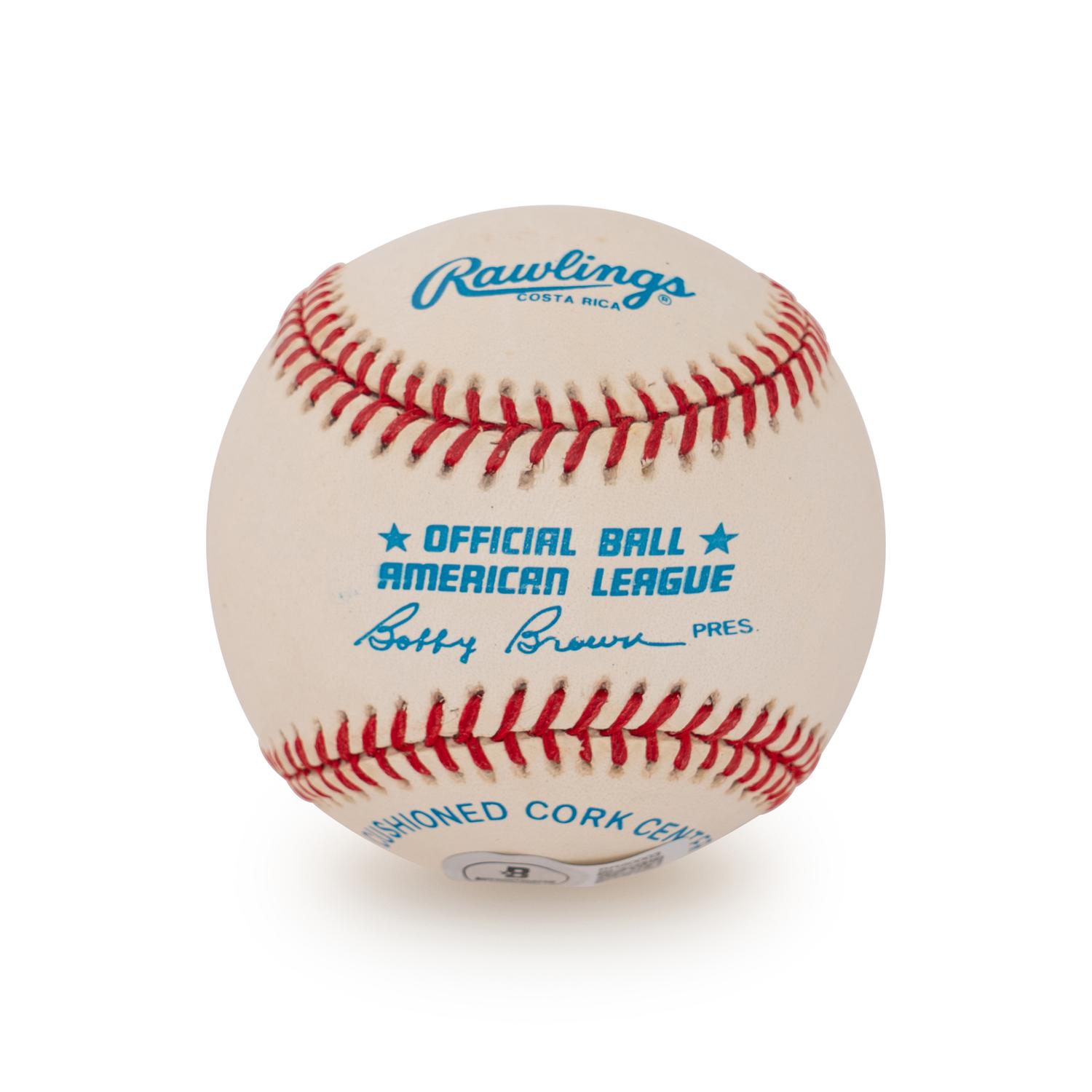 A Ken Griffey Jr. Single Signed Autograph Baseball (Beckett Authentication Services)