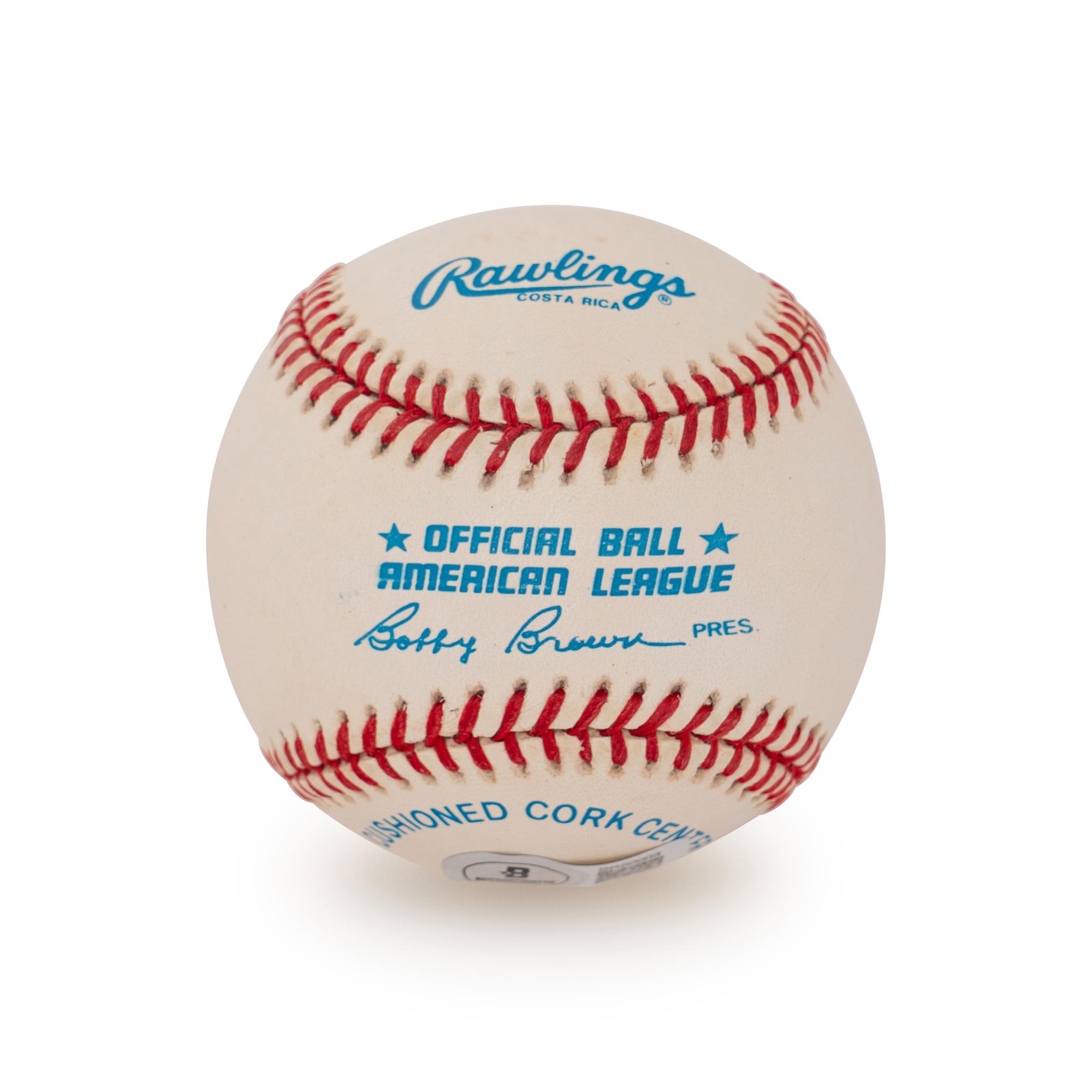 A Ken Griffey Jr. Single Signed Autograph Baseball (Beckett Authentication Services)