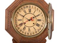 A Regulator Calendar Clock and Mantel Clock