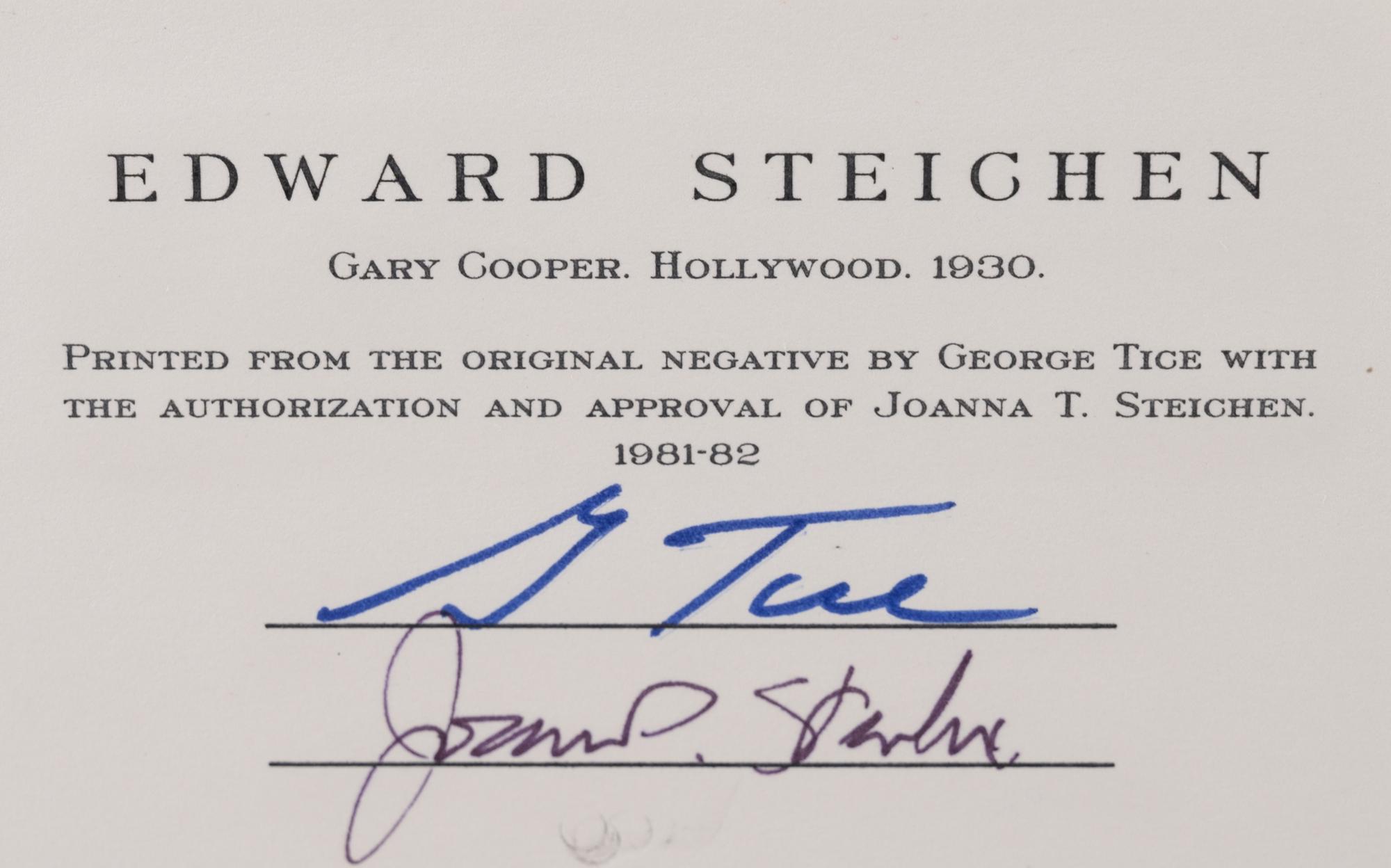 A group of twenty-one photographs (from Twenty-five Photographs printed by George Tice with labels signed by George Tice and Joanna Steichen)