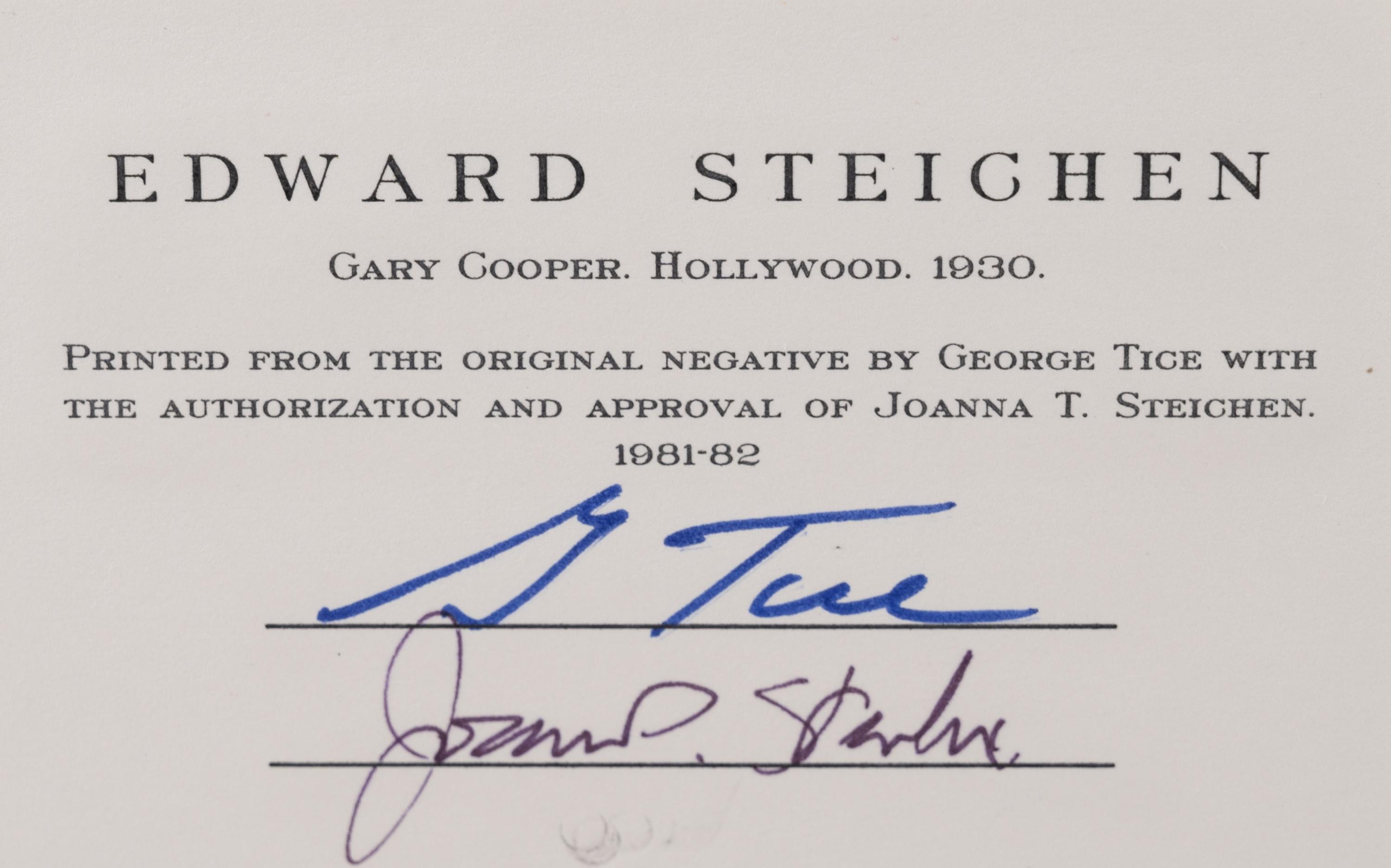A group of twenty-one photographs (from Twenty-five Photographs printed by George Tice with labels signed by George Tice and Joanna Steichen)