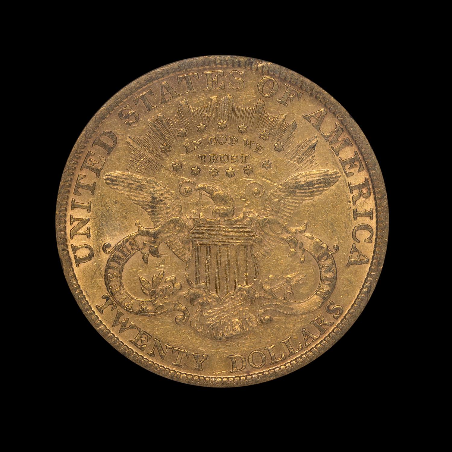 A United States 1892 Liberty Head $20 Gold Coin