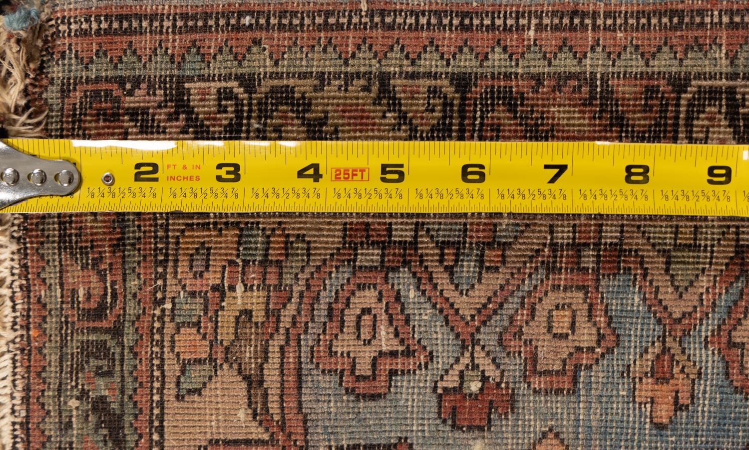 A Fereghan Mat and a Sarouk Mat