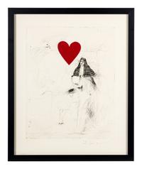 A Girl and Her Dog, State I , 1971