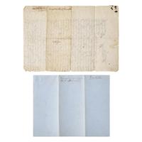 [Native-Americana] [New Mexico] Obregon, Antonio de. Autograph Document, signed