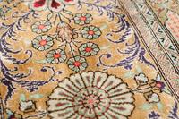 A Qum Silk "Garden" Rug