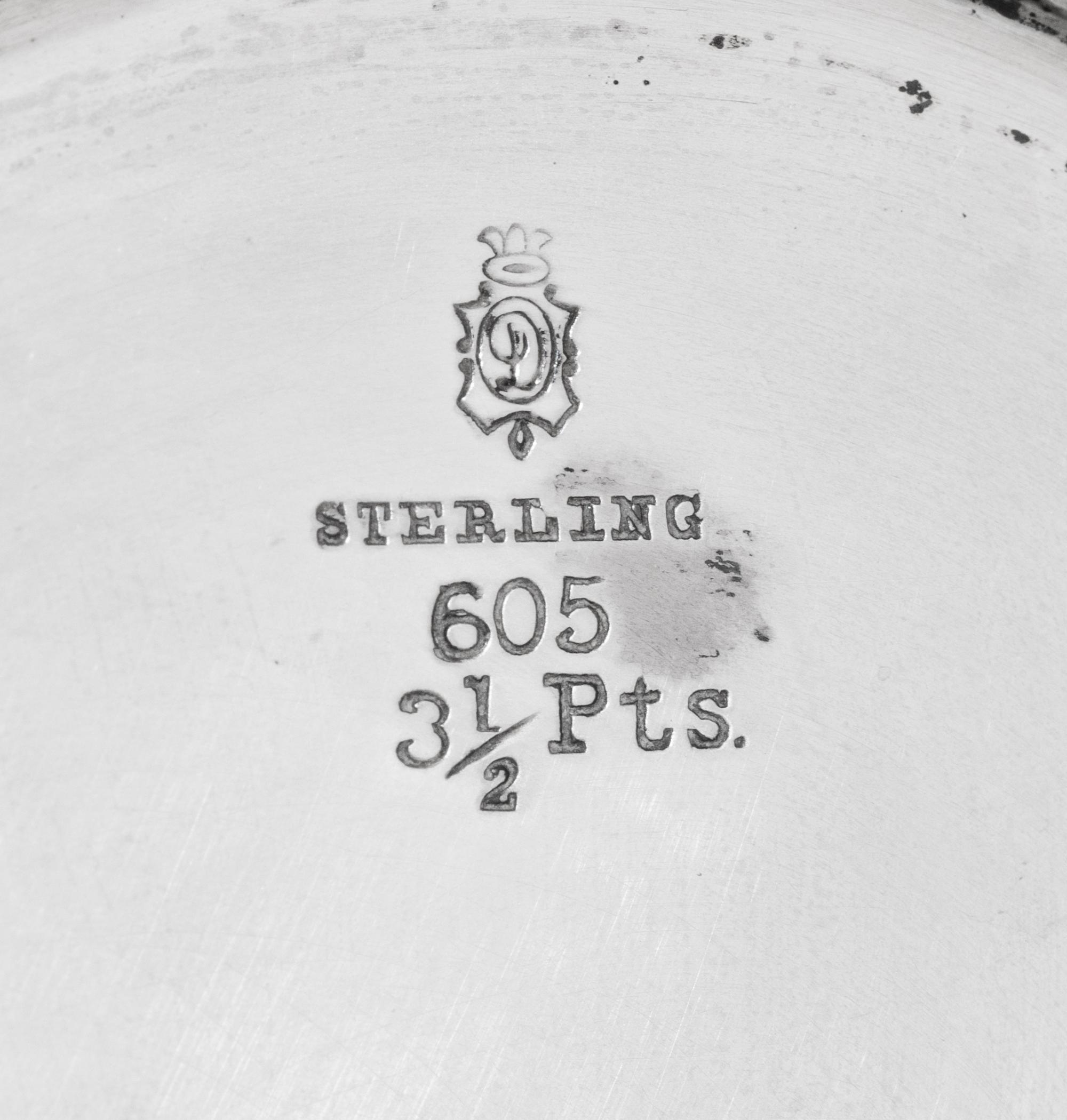 An American Silver Water Pitcher