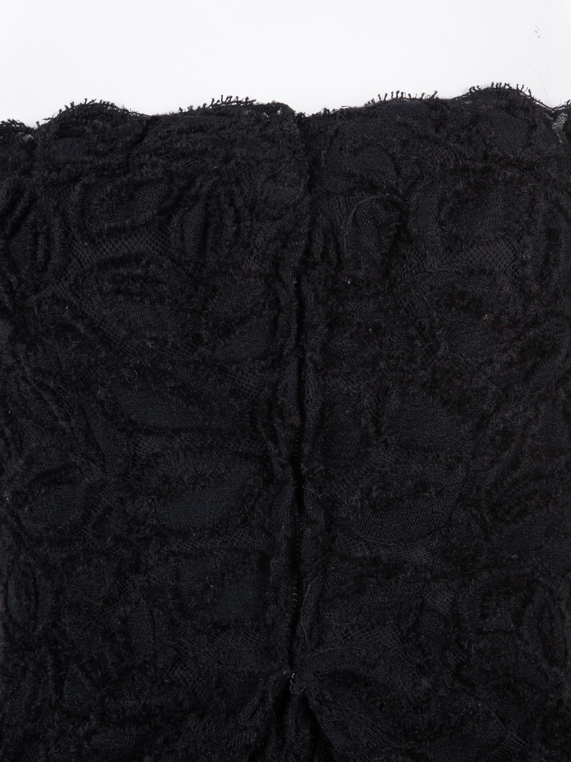 Balenciaga Couture Lace Strapless Dress, 1960s