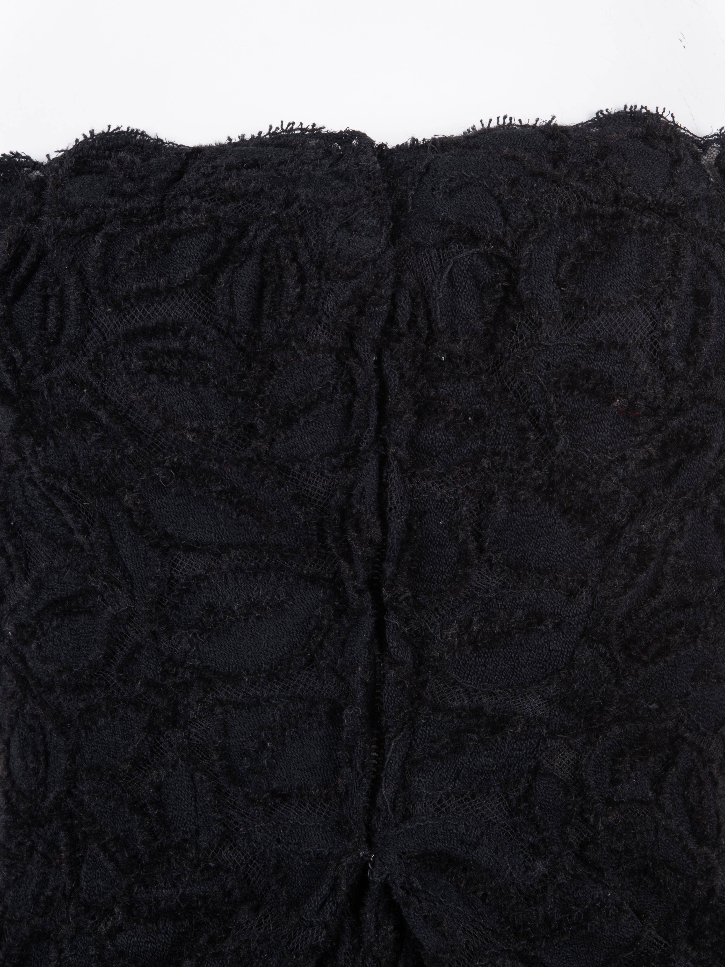 Balenciaga Couture Lace Strapless Dress, 1960s