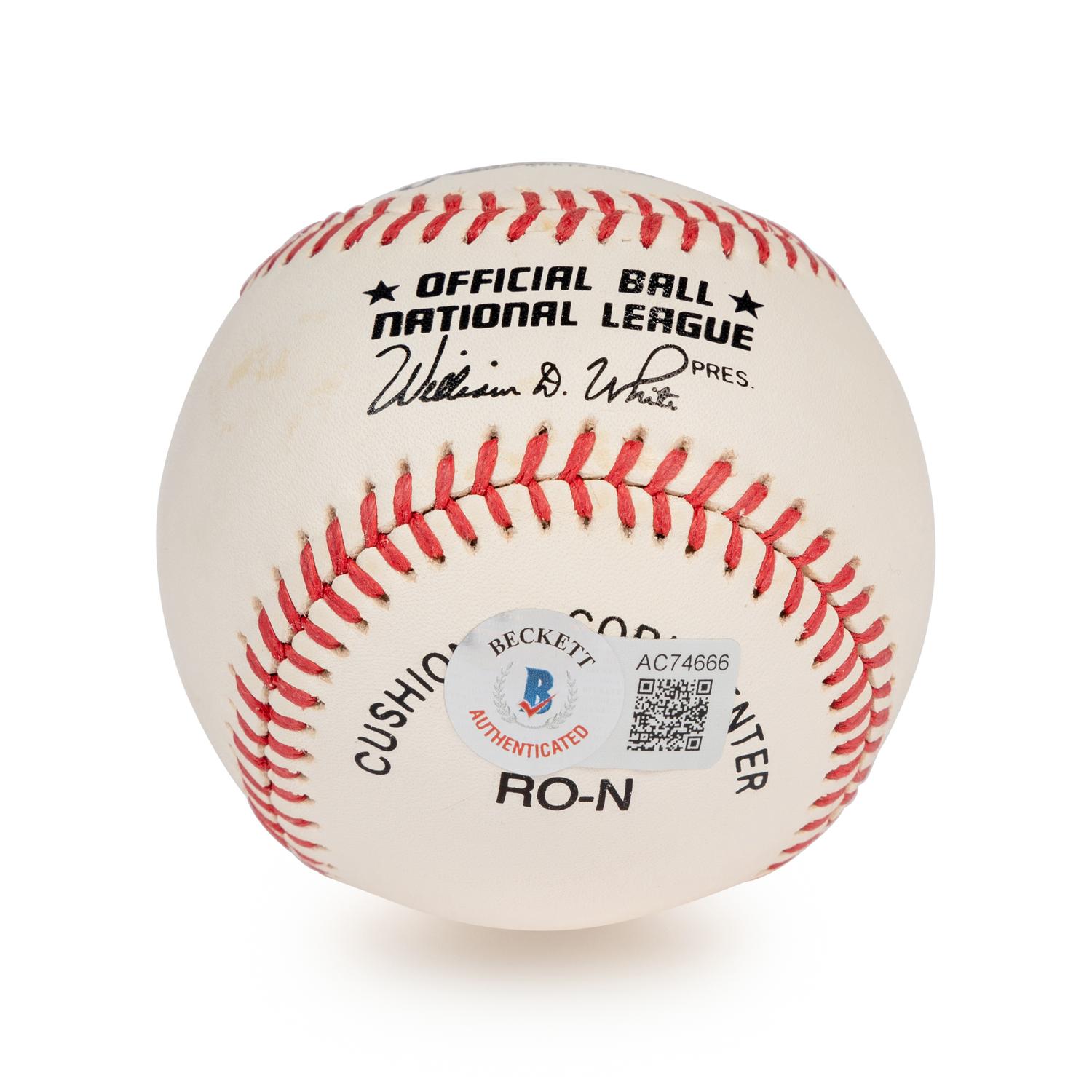 A Sandy Koufax Single Signed Autograph Baseball (Beckett Authentication Services Certified)