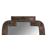 A Pair Queen Anne Style Marble-Framed Pier Mirrors