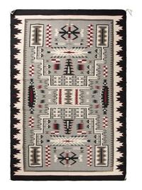 Navajo Storm Pattern Weaving / Rug