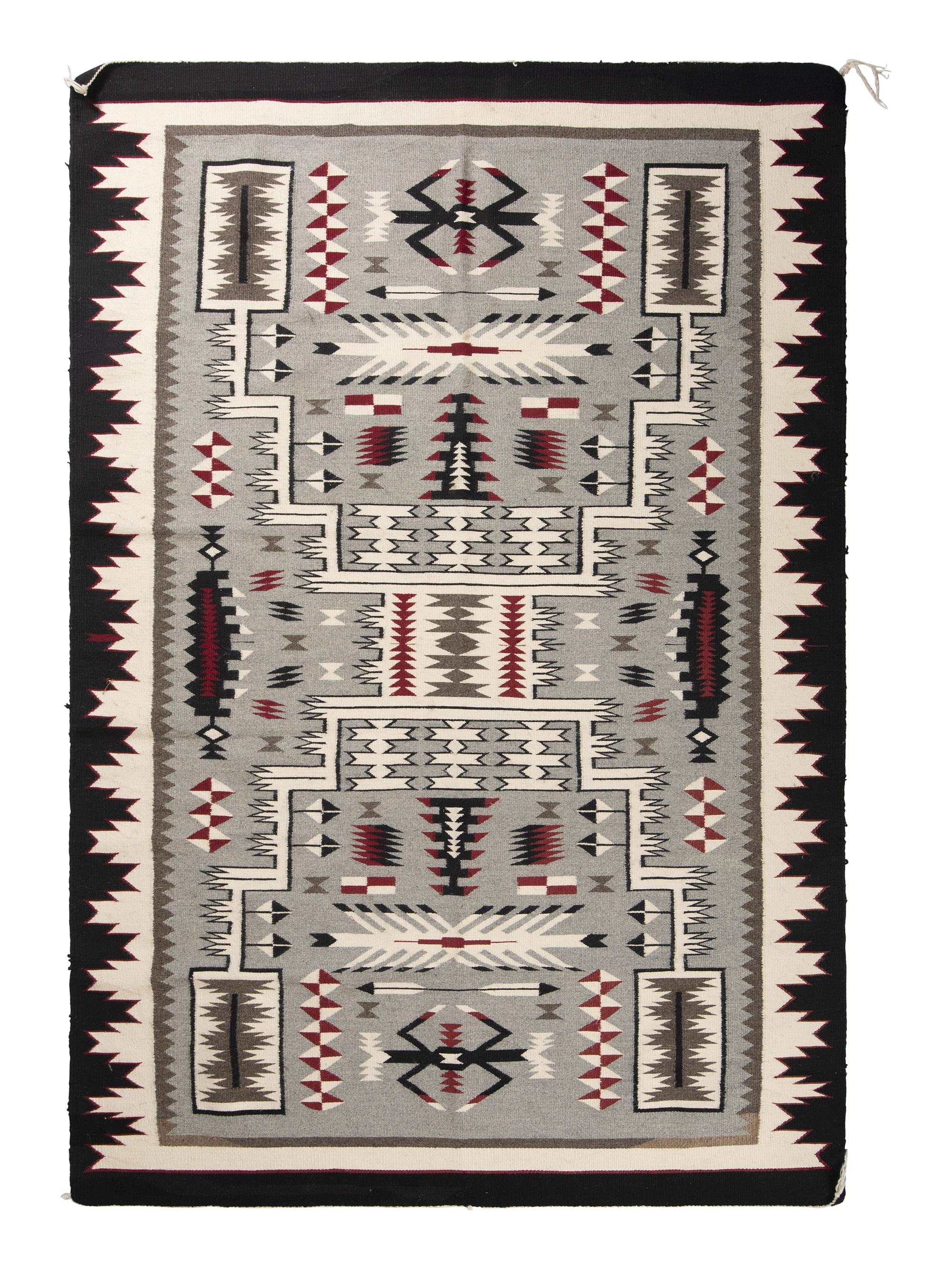 Navajo Storm Pattern Weaving / Rug
