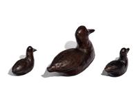 Three Duck-Form Doorstops