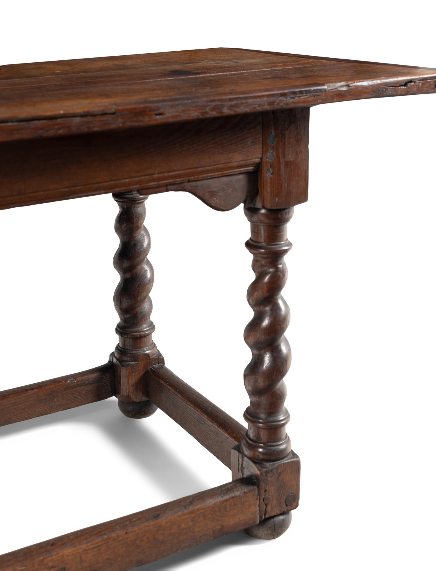 An English Oak Refectory Table