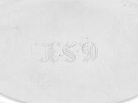 An S. Kirk & Son Repoussé Silver Serving Dish