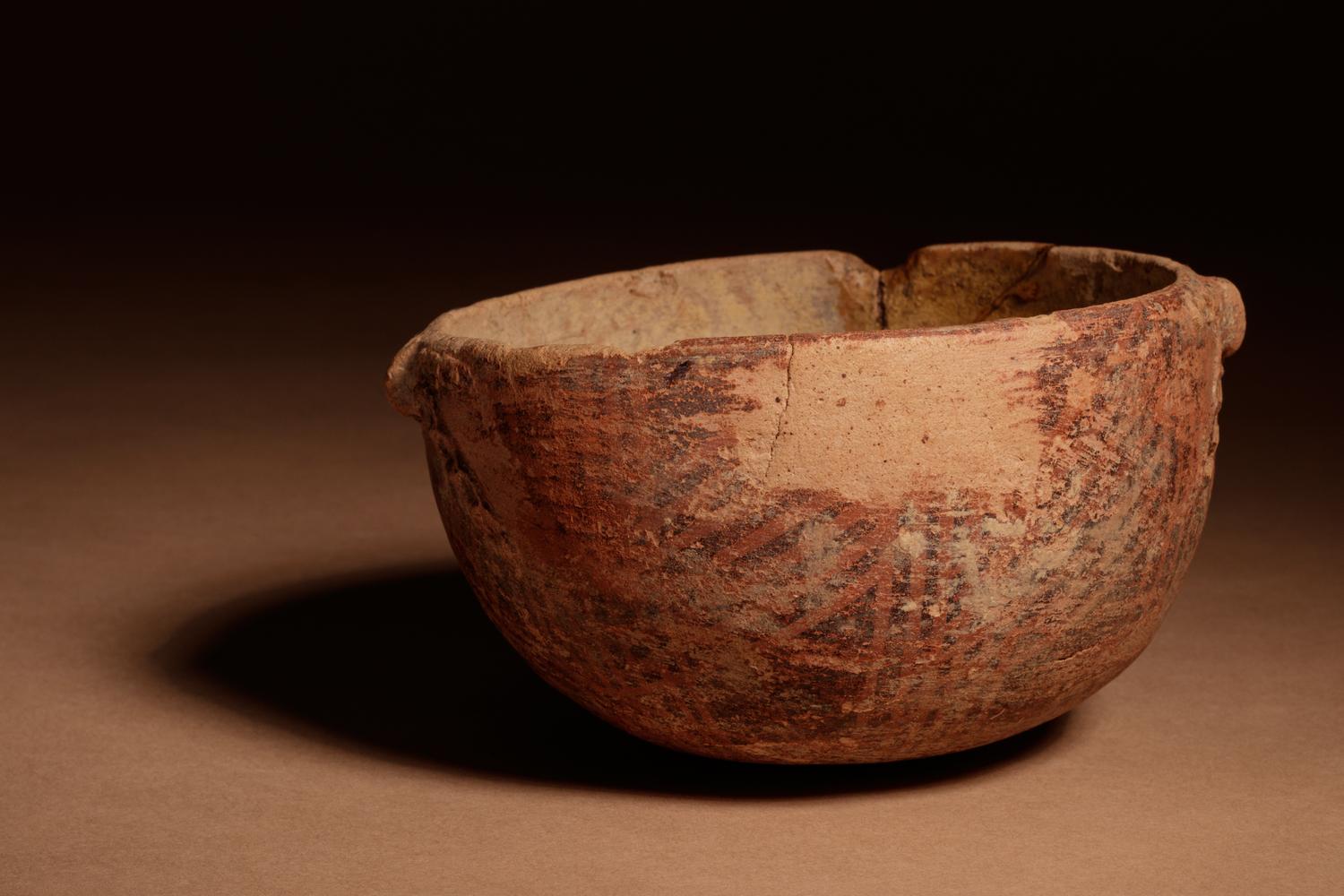 A Quimbaya Polychrome Terracotta Bowl
