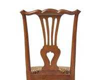 A Pair of Southern Chippendale Mahogany Side Chairs