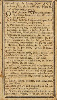 [American Revolution] [Stamp Act] (Moore, Richard, pseudonym). ( The New-York Pocket Almanack, For the Year 1766... )