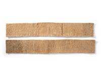 Blackfeet Beaded Hide Shirt Strips
