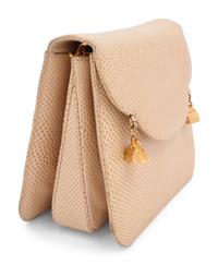 Judith Leiber Lizard Skin Shoulder Bag