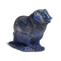 An Egyptian Lapis Lazuli Ram