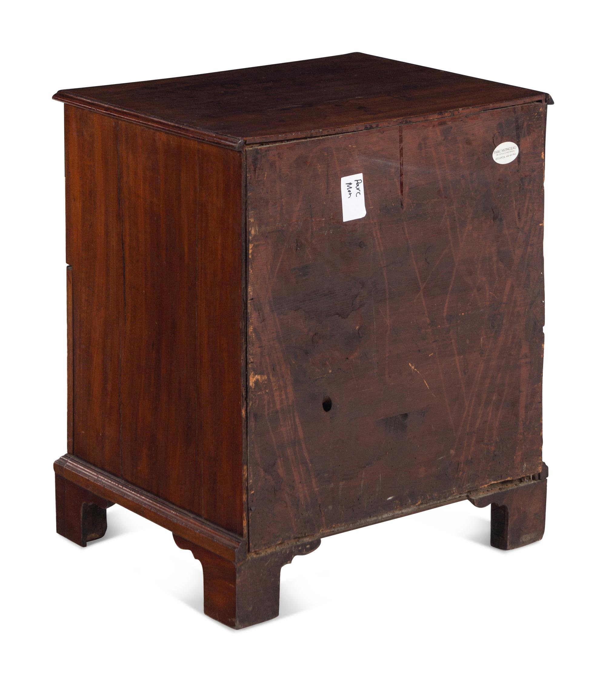 A George III Mahogany Bachelor's Chest