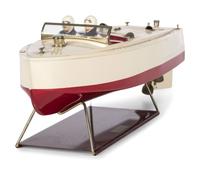 A Lionel Craft Wind Up Tin Boat