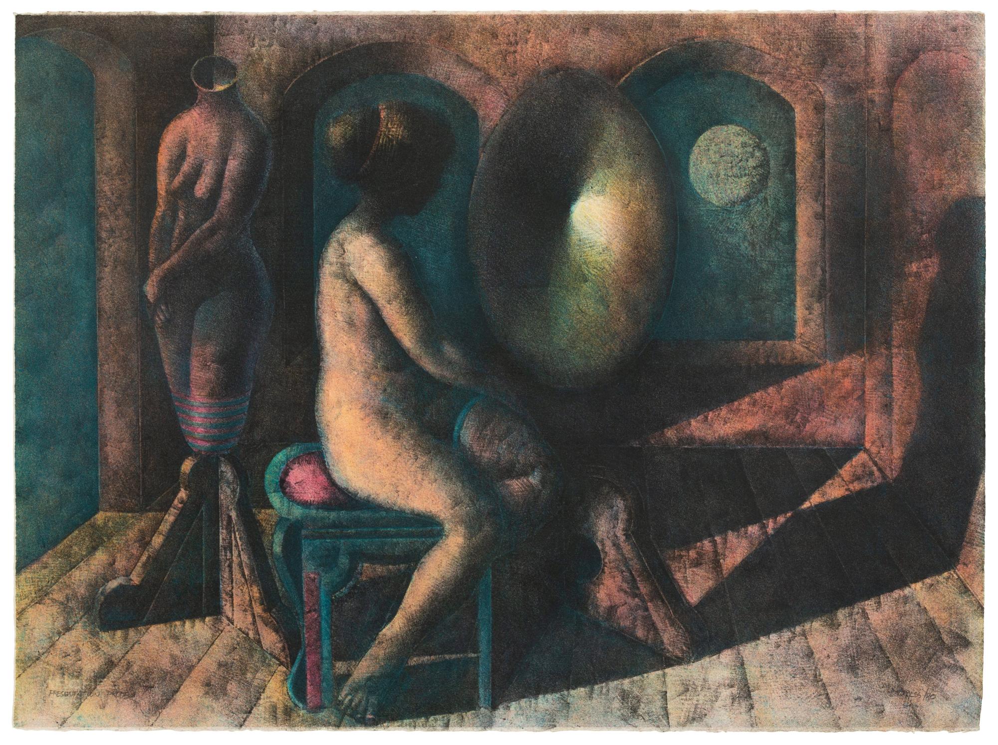 Nude with Mirror