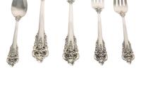 An American Silver Flatware Service Wallace Silversmiths, Wallingford, CT — 20TH CENTURY
