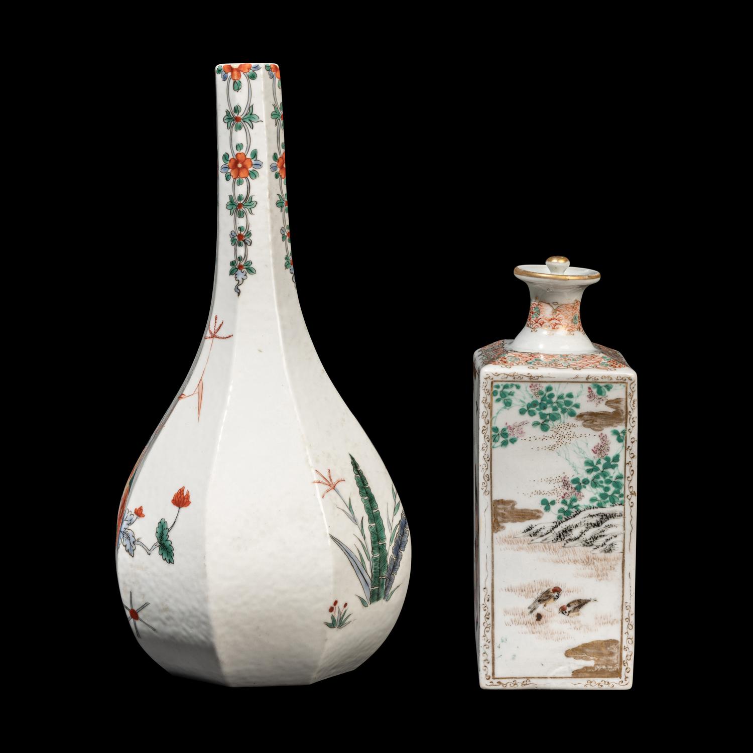 Two Japanese Porcelain Vases
