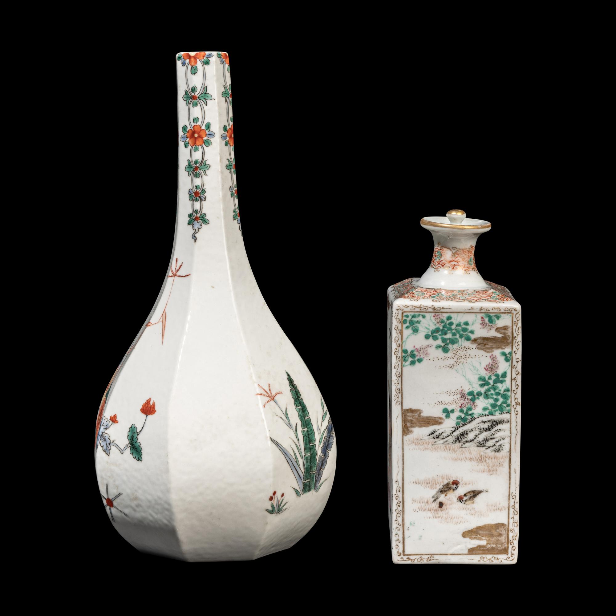 Two Japanese Porcelain Vases