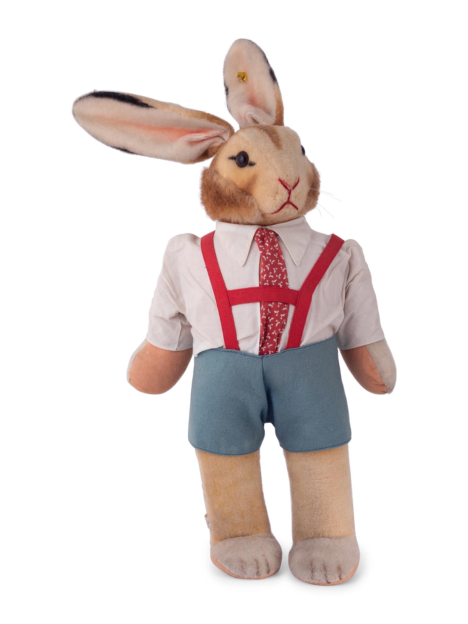A Pair of Steiff Hansel and Gretel Rabbits